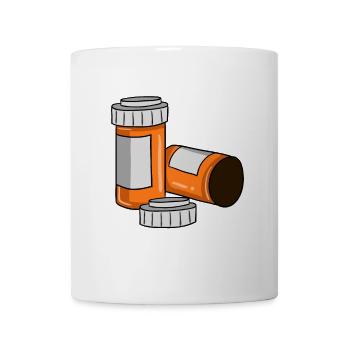 Medizin Apotheker Pille Tablette Geschenk - Tasse - Weiß - Vorne