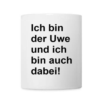 Uwe - Tasse - Weiß - Vorne
