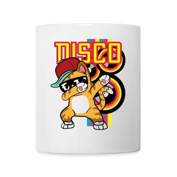 Dabbing Dab Cat Rapper Hip Hop Hip Hop Disco - Mug - white - Front