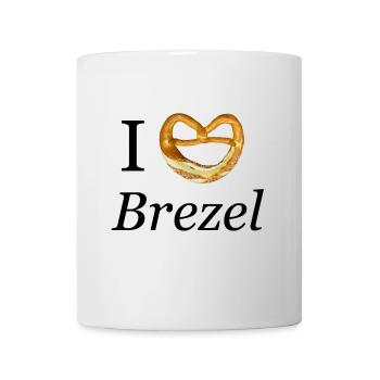 Brezel - Tasse - Weiß - Vorne