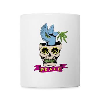 Peace gift - Mug - white - Front