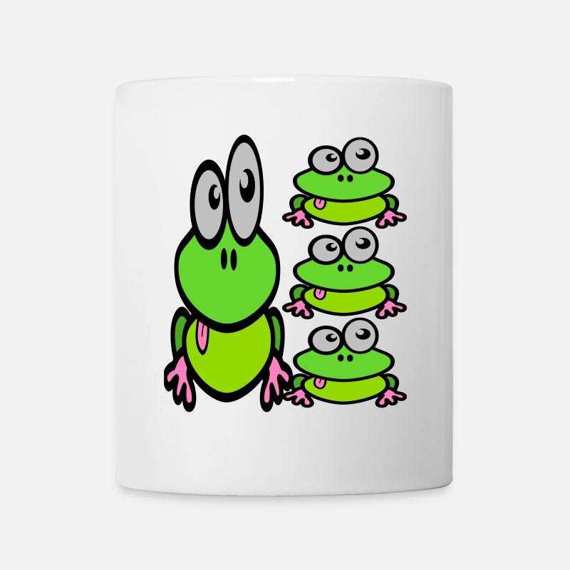 Frösche Frösche Frösche 2 - Tasse - Weiß