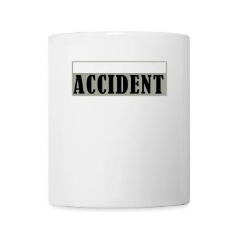 cool funny sayings !! black and white - Mug - white - Front