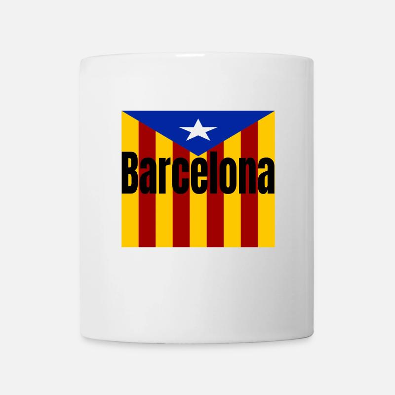 Barca Barcelona Catalan - Mug blanc - blanc