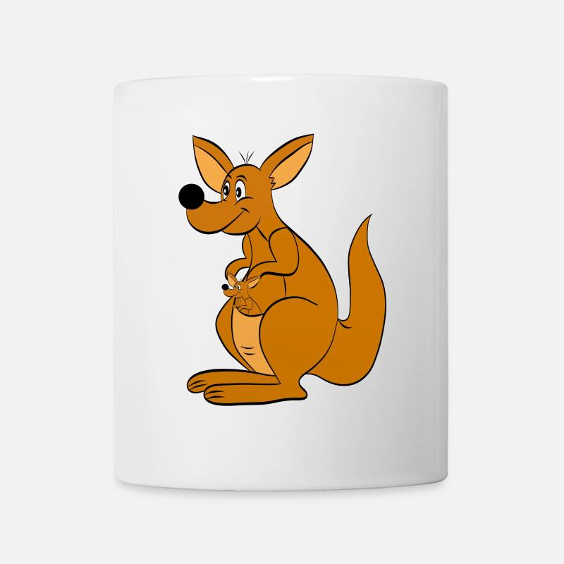 Kangourou Kangourou - Mug blanc - blanc