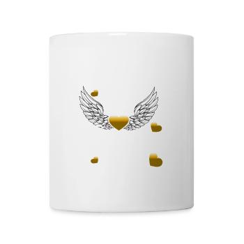 Mon père est mon ange gardien - Mug blanc - blanc - Devant