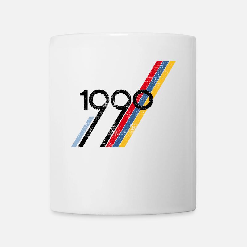 1990 - Tasse - Weiß