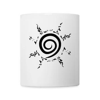 Abstract sun - Mug - white - Front