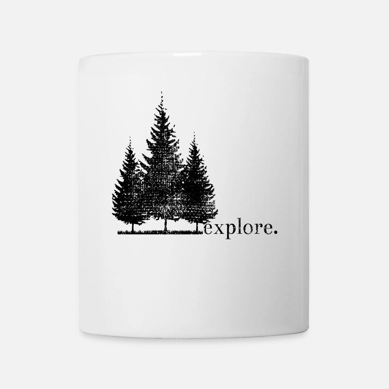 Explore Exploring Nature Hiking - Mug - white