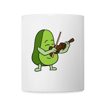 Avocado Playing The Violin - Mug - white - Front