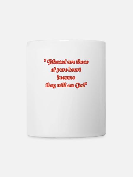 Sätze der Bibel - Tasse - Weiß
