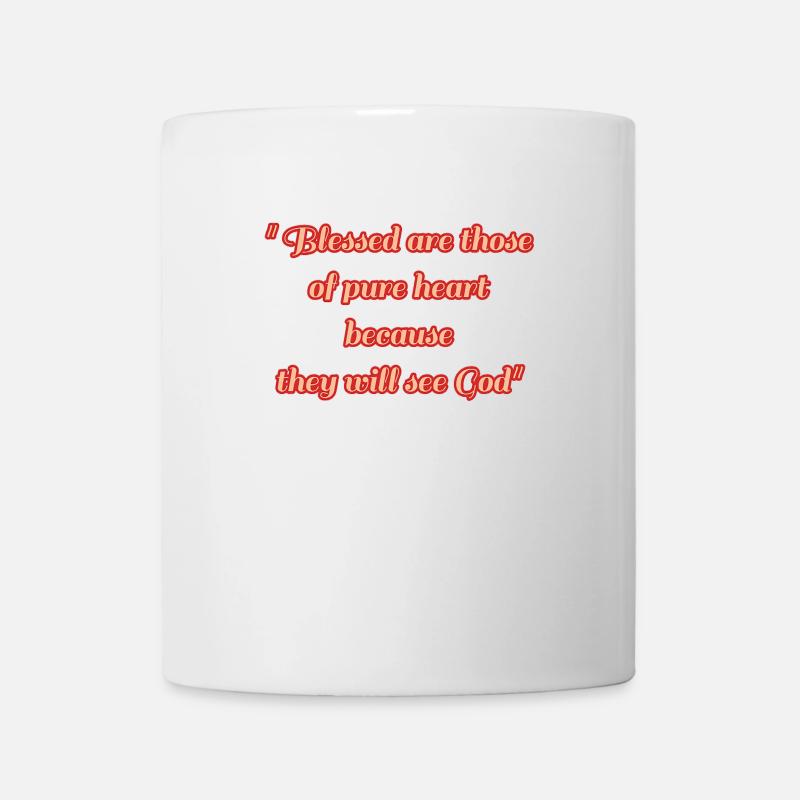 Sätze der Bibel - Tasse - Weiß