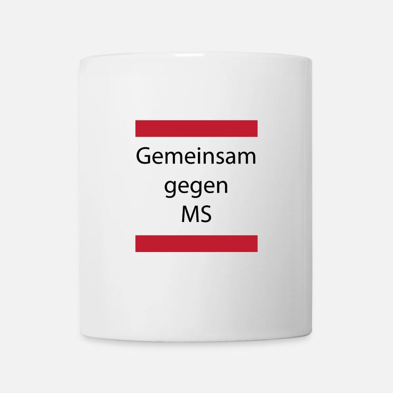 Gemeinsam gegen MS - Tasse - Weiß