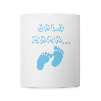 Bientôt maman naissance bébé garçon grossesse - Mug blanc - blanc - Devant