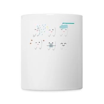 Dentiste - Dentiste T-Shirt - Dentiste - Dents - Mug blanc - blanc - Devant
