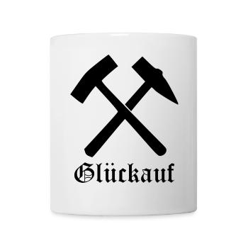 Glückauf - Tasse - Weiß - Vorne