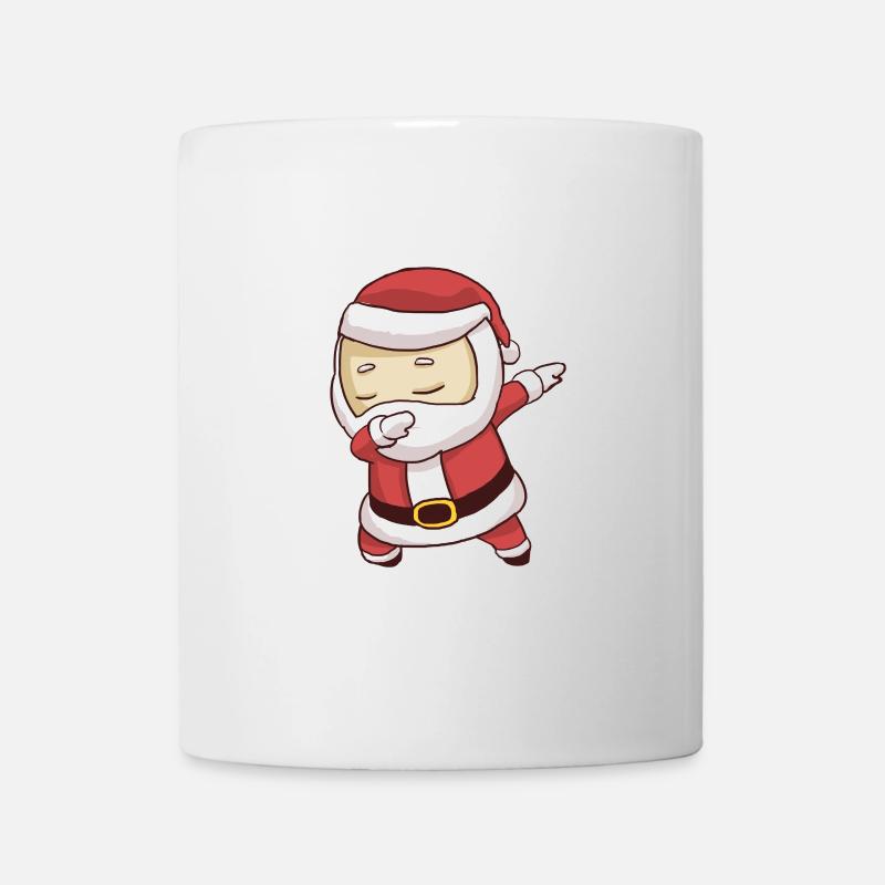 Dabbing Dab Père Noël Père Noël Noël - Mug blanc - blanc