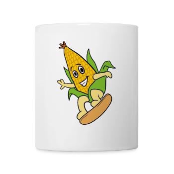 Sporty Corn - Mug - white - Front