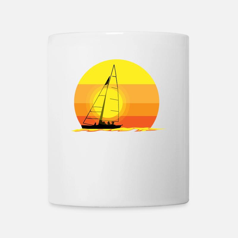 SEGELBOOT - Tasse - Weiß