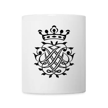 Bach Seal / Monogram / Coat of Arms / Insignia / Logo - Mug - white - Front