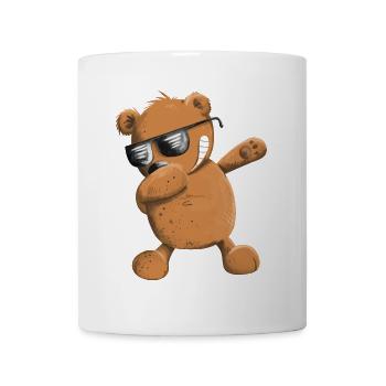 Dabbender Brown Bear Dab Dance Animals I Dabbing Bear - Mug - white - Front