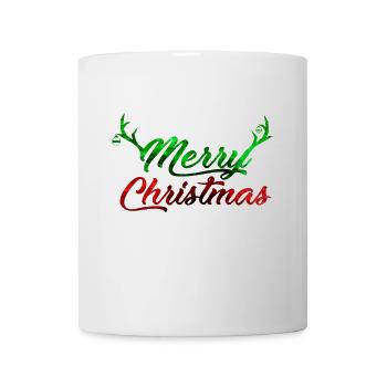 Merry Christmas - Tasse - Weiß - Vorne