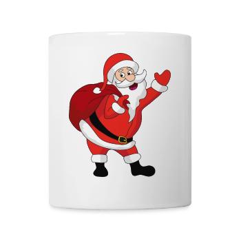 Noël Noël Père Noël Père Noël - Mug blanc - blanc - Devant