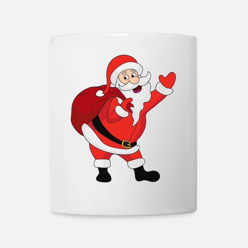 Noël Noël Père Noël Père Noël - Mug blanc - blanc