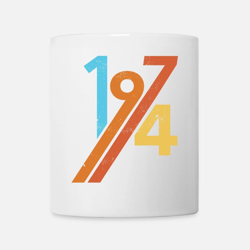 1974 - Mug blanc - blanc