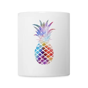 Résumé d'ananas - Mug blanc - blanc - Devant