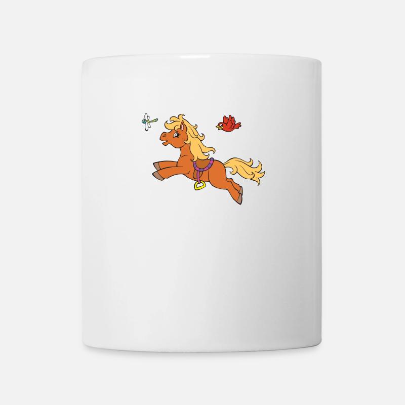 Enfants poney - Mug blanc - blanc