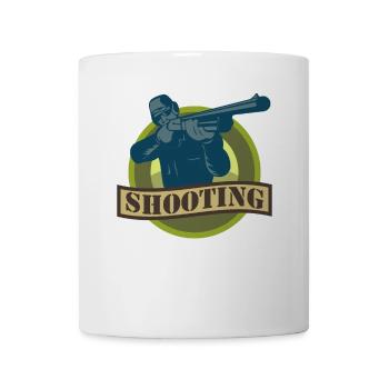 Sport shooting Shooting - Mug - white - Front
