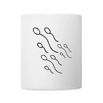 DER WEG ZUM GLÜCK - Tasse - Weiß - Vorne