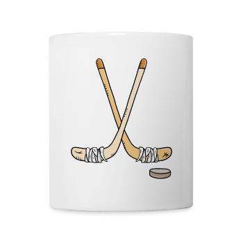 Hockey Stick With Puck I Hockey I Gift - Mug - white - Front