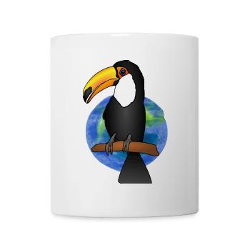 Toucan toucans woodpecker toucan t shirt - Mug - white - Front