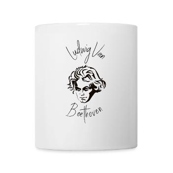 Ludwig van Beethoven - Composer, Classical Music - Mug - white - Front