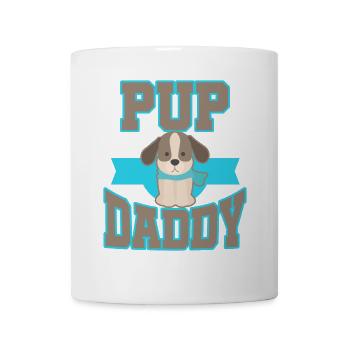 Dog puppy puppy dad dog talk gift idea - Mug - white - Front