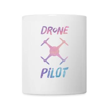 Pilot pilot phantom mavic pro drone Drohne Drone - Tasse - Weiß - Vorne