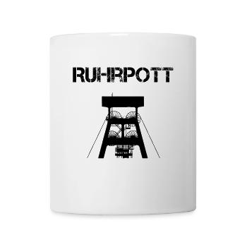 Ruhrpott Zeche - Tasse - Weiß - Vorne