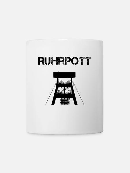 Ruhrpott Zeche - Tasse - Weiß