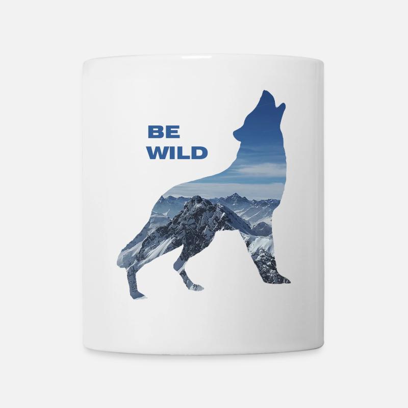 be wild - Mug - white