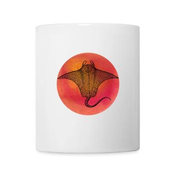 Rochen Manta Rochen Roche Zitterrochent T Shirt - Tasse - Weiß - Vorne