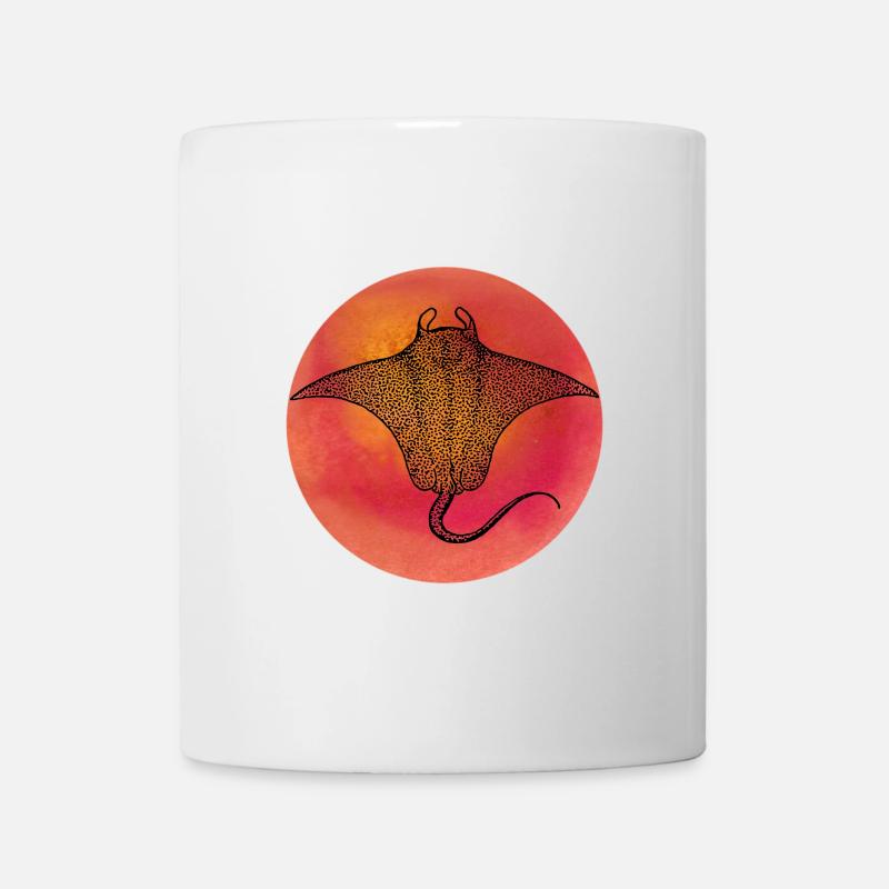 Rochen Manta Rochen Roche Zitterrochent T Shirt - Tasse - Weiß