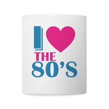 I Love The 80s - Mug - white - Front