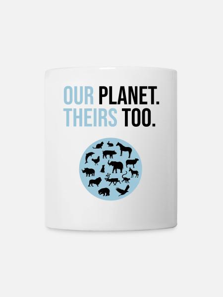 Tierschutz - Tasse - Weiß