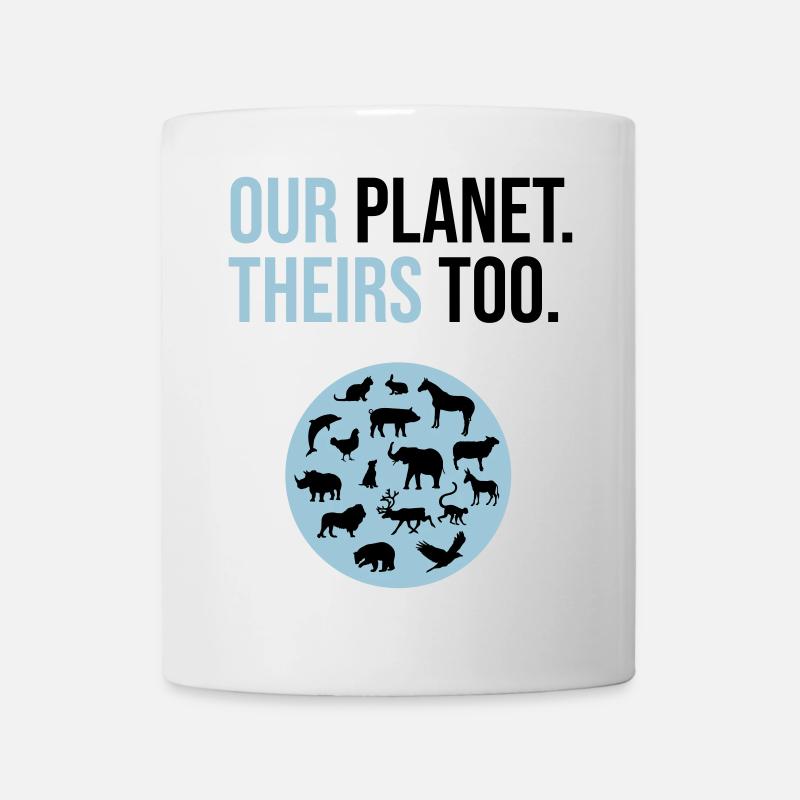 Tierschutz - Tasse - Weiß