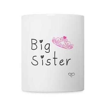 Große Schwester - Tasse - Weiß - Vorne