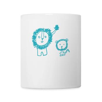 Big Big Brother Leo Kids T-Shirt - Mug - white - Front