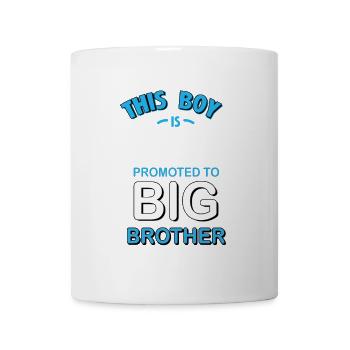 Dieser Junge ist Erste Beförderung zum Big Brother - Tasse - Weiß - Vorne