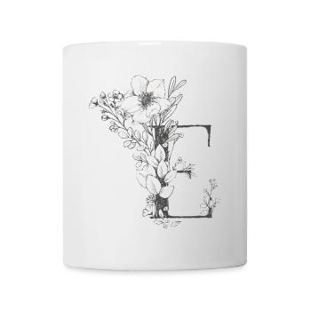Letter E - Mug - white - Front